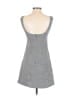 View 100% Polyester Houndstooth Gray Casual Dress Size 4 - photo 2