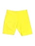 Daisy Solid Yellow Athletic Shorts Size M - photo 1