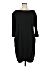 Chico's Solid Black Casual Dress Size XL (3.5) - photo 1