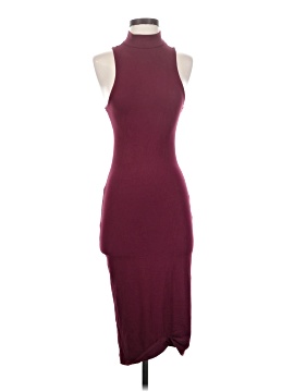 burgundy lace high low dress Petal and Pup Women's Lorde Midi Dress
