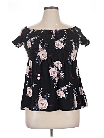 Love Streak Short Sleeve Blouse (view 1)