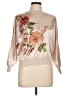 Sioni Floral Tan Pullover Sweater Size L - photo 1