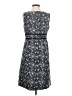Talbots 100% Polyester Tweed Gray Cocktail Dress Size 4 - photo 2