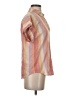 Marine Layer Stripes Pink Short Sleeve Blouse Size XS - photo 4