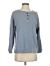 Ofeefan Blue Long Sleeve Top Size S - photo 1