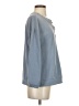 Ofeefan Blue Long Sleeve Top Size S - photo 4
