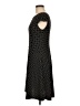 Coldwater Creek Polka Dots Black Casual Dress Size 8 - photo 5