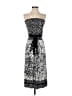 Warehouse Print Black Cocktail Dress Size EU (FR) 34 / US 2 - photo 1