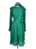 Coach 100% Viscose Green Trenchcoat Size 10 - photo 1