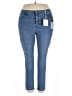 Assorted Brands Solid Blue Jeans Size 20 - photo 1