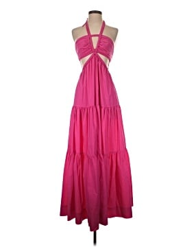 strapless open back dress Rose knit light pink dress – Love Storey Boutique