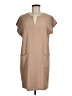 Bobeau Solid Tan Casual Dress Size M - photo 1