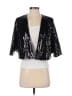 Aqua 100% Polyester Black Blazer Size S - photo 1