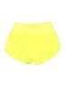 Unbranded Solid Yellow Athletic Shorts Size L - photo 2