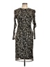 Nine West Chevron-herringbone Black Cocktail Dress Size M (petite) - photo 1