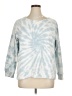 Electric Pink Tie-dye Blue Pullover Sweater Size 1X - photo 1