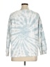 Electric Pink Tie-dye Blue Pullover Sweater Size 1X - photo 2