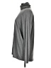 Max Mara Solid Gray Long Sleeve Turtleneck Size L - photo 5