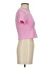 Zara Pink Short Sleeve Turtleneck Size S - photo 4