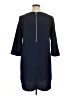 BB Dakota 100% Polyester Solid Blue Casual Dress Size XL - photo 2
