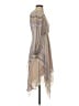 BCBGMAXAZRIA 100% Polyester Gray Casual Dress Size XXS - photo 4