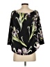 Eliane Rose 100% Polyester Black 3/4 Sleeve Blouse Size S - photo 2
