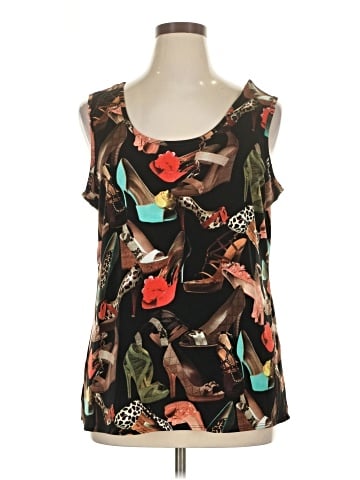 Attitudes by Renee Sleeveless T-Shirt (view 1)