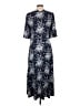 BCBGMAXAZRIA Blue Casual Dress Size L - photo 2