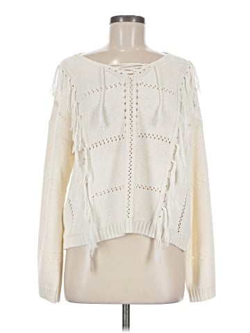 Buckle Pullover Sweater (view 1)