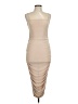 Boohoo Tan Cocktail Dress Size 10 - photo 1