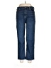 CALVIN KLEIN JEANS Solid Blue Jeans Size 12 - photo 1