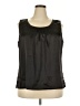 Chico's 100% Polyester Black Sleeveless Blouse Size XXL (4) - photo 1