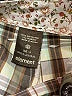 Element Plaid Brown Khaki Shorts Size 9 - photo 3