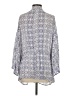 Others Follow 100% Rayon Blue Poncho Size XS - photo 2