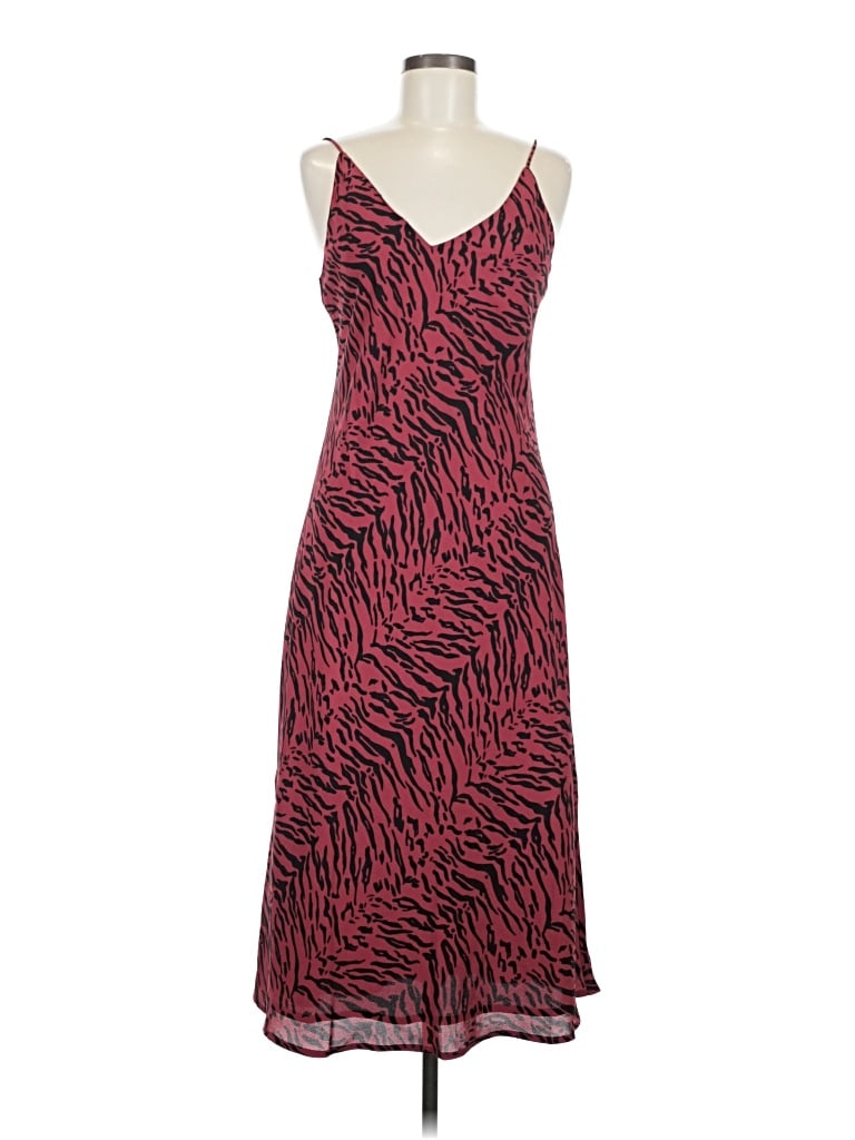 Buddy Love Casual Dress In Burgundy