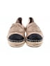 Chanel 100% Leather Tan Lambskin Cap Toe Espadrilles Size EU 38 - photo 2