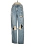 PacSun 100% Cotton Hearts Blue Jeans Size 25 waist - photo 1
