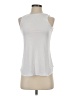 Peach White Sleeveless T-Shirt Size XXS - photo 1