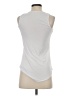 Peach White Sleeveless T-Shirt Size XXS - photo 2
