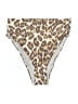 Aerie Animal Print Brown Swimsuit Bottoms Size S - photo 1