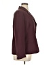 Laura Scott 100% Polyester Burgundy Blazer Size 16 - photo 4