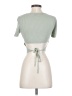 Vero Moda Green Short Sleeve Turtleneck Size S - photo 2