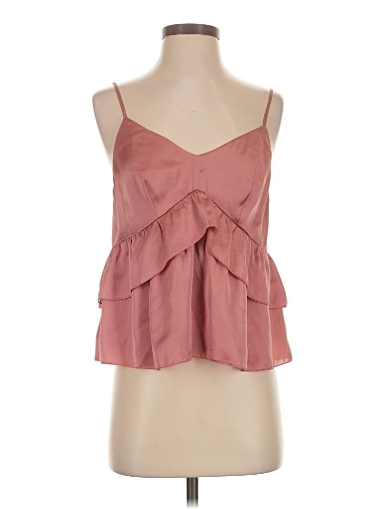 Pre-owned Maeve Sleeveless Blouse In Pink