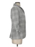 H&M Checkered-gingham Gray Blazer Size XXS - photo 4