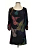 Tibi 100% Polyester Graphic Black Cocktail Dress Size 0 - photo 1