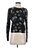 Equipment 100% Cashmere Floral Black pullover sweater Size S - photo 1