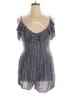 Rewind 100% Rayon Gray Romper Size XL - photo 1