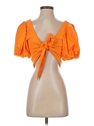 By Anthropologie Short Sleeve Blouse (view 1)