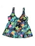 Unbranded Tropical Blue Swimsuit Top Size XL - photo 1