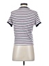Gaze Stripes Silver White Short Sleeve Turtleneck Size S (estimated) - photo 2